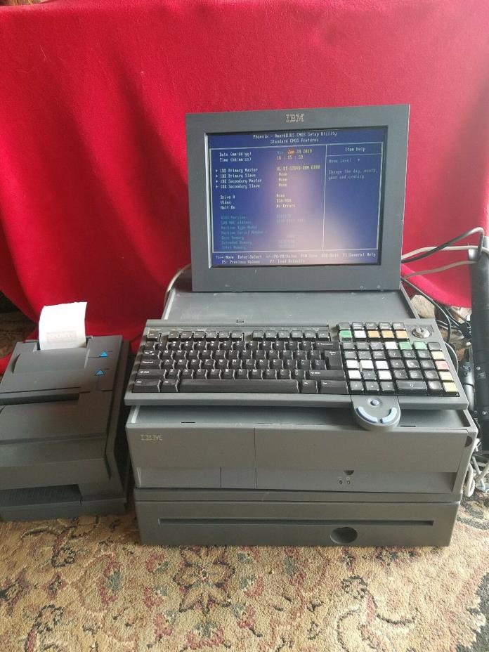 IBM 4800-742 POS System PXE Boot (No HARD DRIVE) NO KEYS