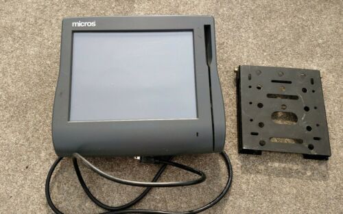Micros POS Workstation with wall mount.