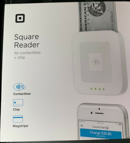 NEW SQUARE READER CONTACTLESS CHIP MAGSTRIPE ACCEPT PAYMENTS EVERYWHERE - NEW
