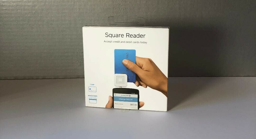 New Square Payment Processor Magstripe and Chip Readeer