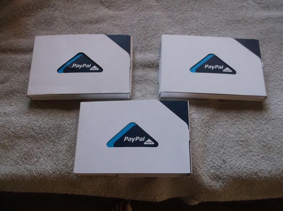 PayPal HERE Card Reader [  LOT OF THREE  ]