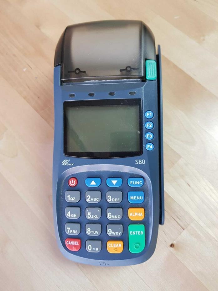 Thermal credit card machine Pax S80 - Excellent Condition