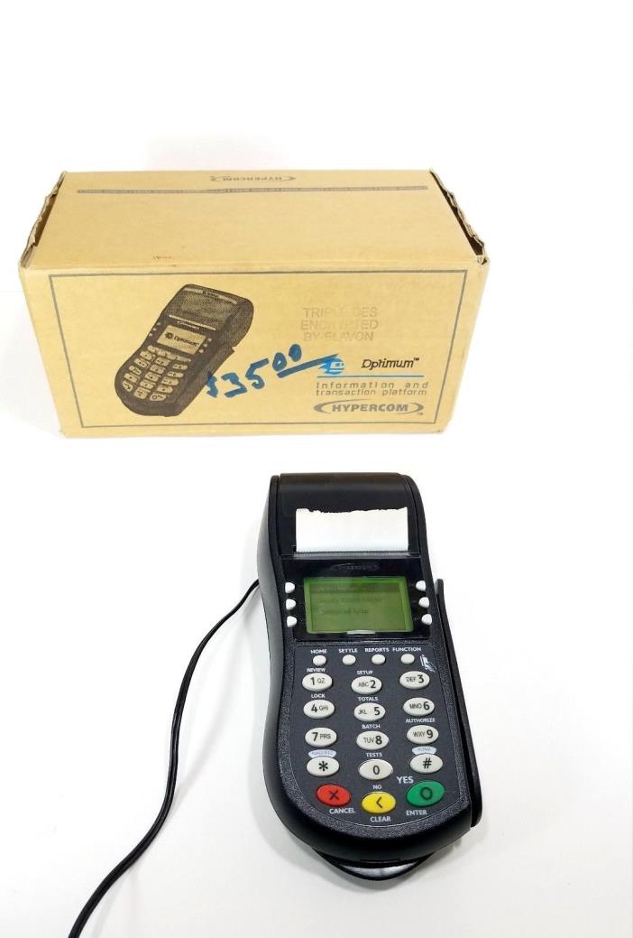 Hypercom Model T4205 Credit Card Process Machine