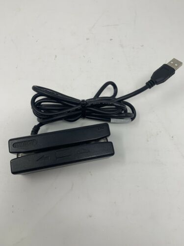 IDTech SecureMag MagStripe Reader, USB-HID TK3 Black IDRE-335133B O