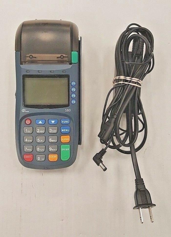 PAX S80 Credit Card Terminal REFURBISH MINT CONDITION Fast Shipping !!!