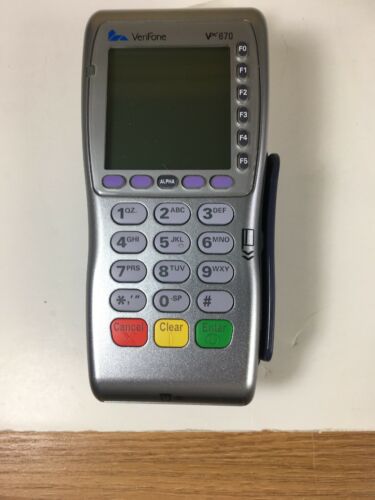Verifone VX670 POS Wireless WiFi  credit card terminal and base,dongle, battery