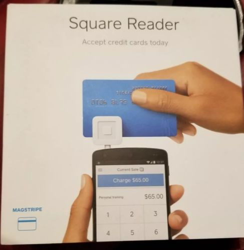 NIB Square Credit Card Reader for Apple iPhone/iPad  and Android