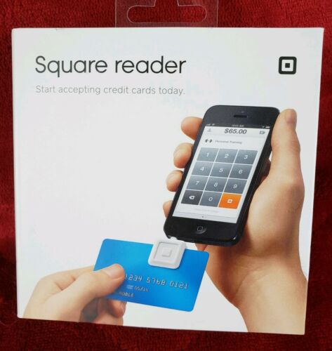 Square Reader - Credit Card Reader for Mobile Devices - Brand New Retail Box