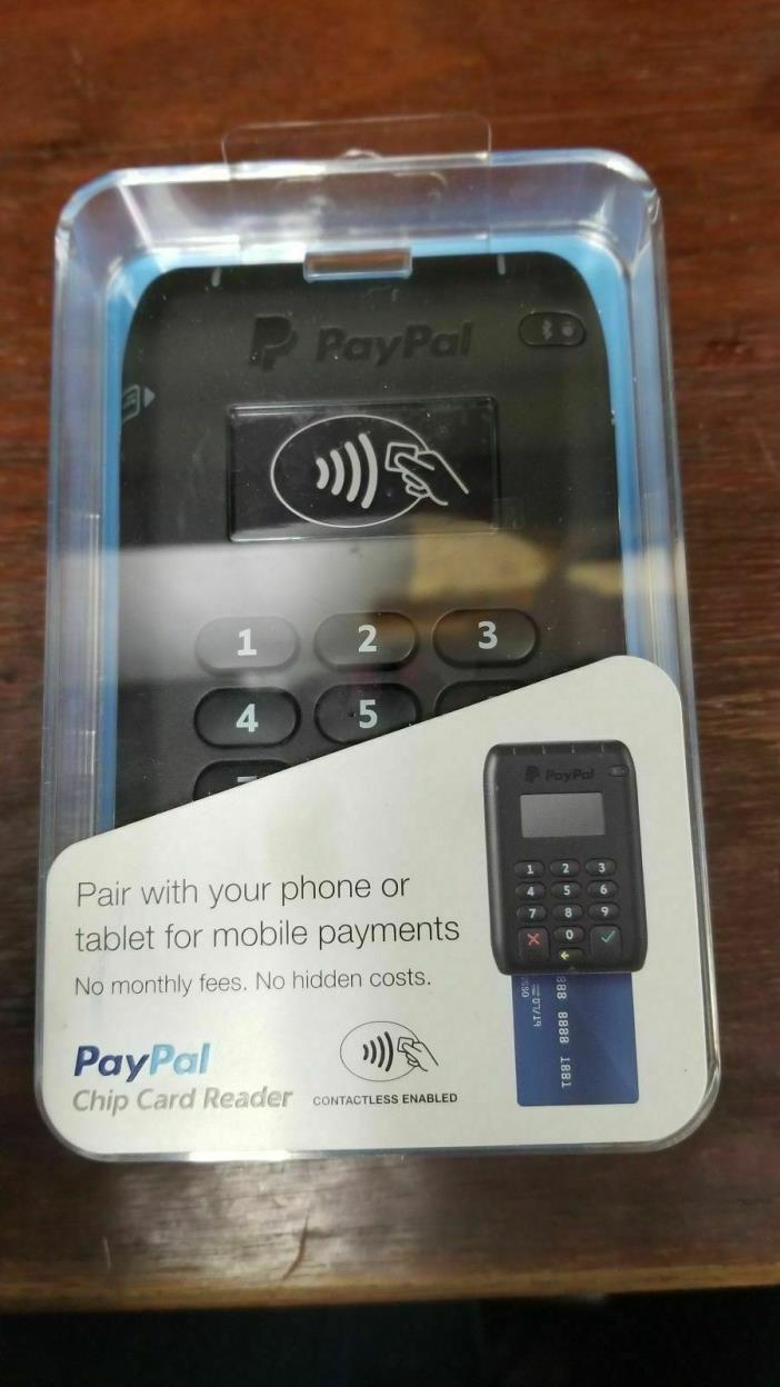 PayPal Chip Card Reader (M010-PROD10-V2-6) New SEALED in Box