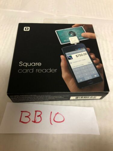NIB Square card reader. Use To Accept All Major CC’s Plug Into Your Android