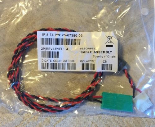 SYMBOL MOTOROLA CABLE ASSEMBLY 25-67380-03 BARCODE SCANNER ??