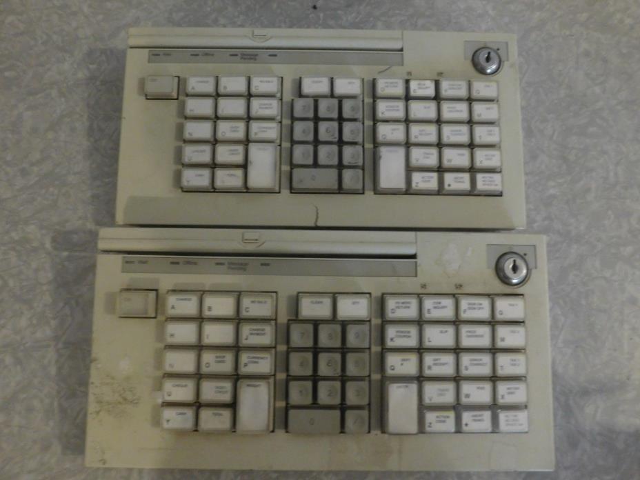 Lot of 2 41J7248 KEYBOARD IBM POS 41J7258  M7