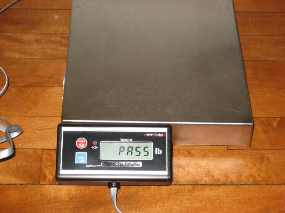 Avery Berkel Weigh Tronix 6710-15 POS Bench Retail Scale Digital Display