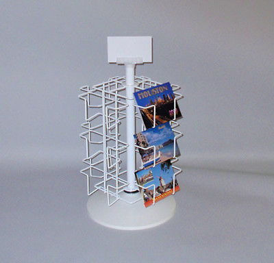 PostCard Display Rack 12 Pocket 4x6 Notecard Card Greeting MADE IN USA