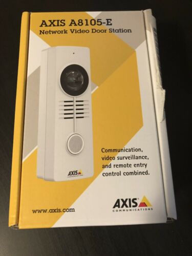 AXIS A8105-E Network IP Video Door Station 0871-001 Brand New Sealed