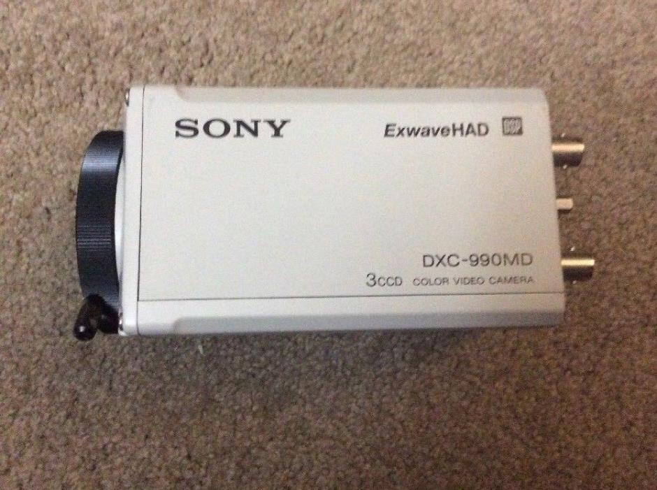 Sony DXC-990MD Color CCD Camera (pre-owned, 30 day warranty), CCDWorld