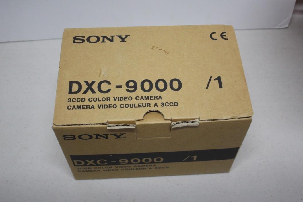 Sony DXC-9000 Color CCD Camera (new with box, 30 day warranty), CCDWorld