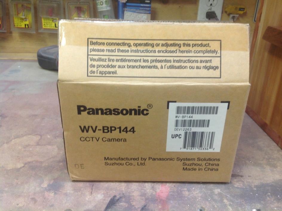 PANASONIC CCTV CAMERA ......WV-BP144.........NEW OLD STOCK !