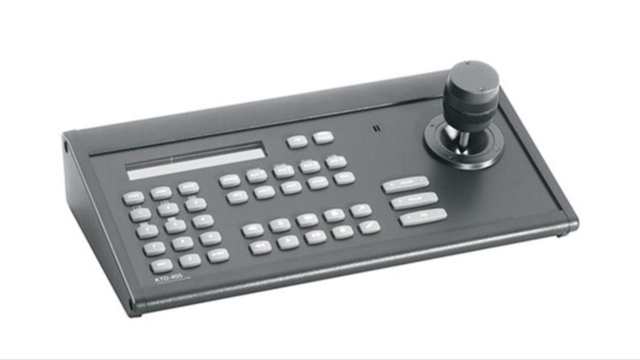 New GE KTD-405 Twist-To-Zoom PTZ Joystick for CyberDome PTZs $1270 Sealed Box!