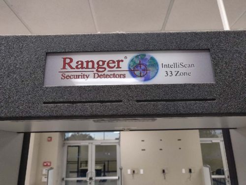 Ranger Intelliscan 33 Multi Zone Walk Through Metal Detector