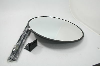See All PLXO26SSB Circular Acrylic Outdoor Convex Security Mirror Stainless