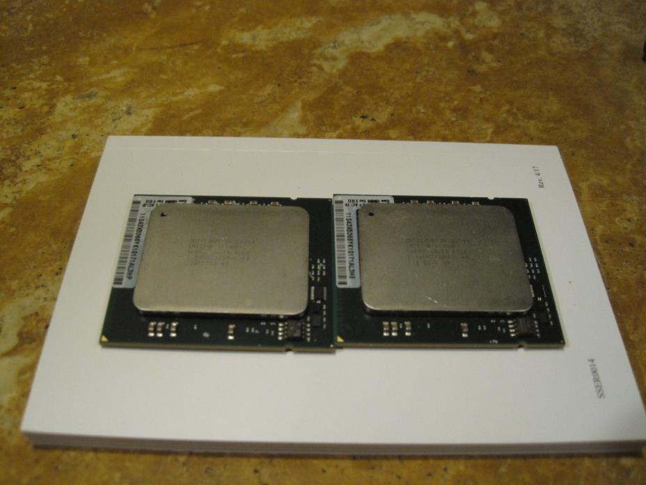 MATCHING PAIR Intel Xeon SLBRG E7540 2GHz/18M/6.4GT/s 6 Core LGA 1567 Server CPU