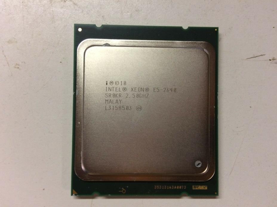 Intel Xeon E5-2640 2.50GHz SR0KR 6-Core 15Mb Cache Processor