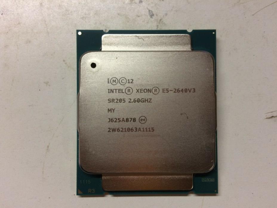 Intel Xeon E5-2640V3 2.60GHz SR205 8-Core 20M Smart Cache Processor