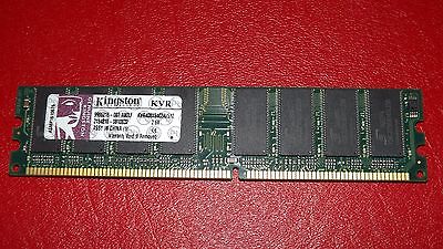 Kingston 512MB PC3200 DDR-400MHz KVR400X64C3A/512 non-ECC Unbuffered CL3 184-P