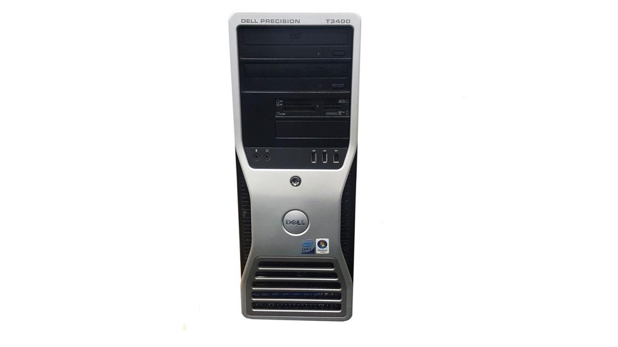 Dell Precision T3400 Workstation 4GB RAM, XEON E8200 Core 2 Duo 2.66GHz DVD-ROM