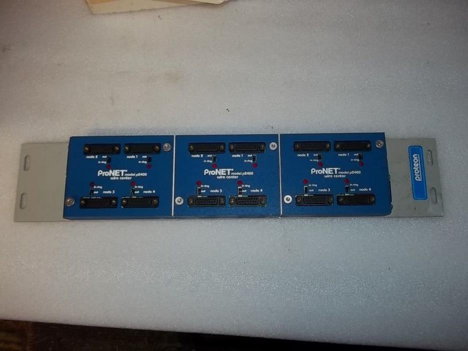 Pronet Pro Net Model p2400 Wire center 3 together