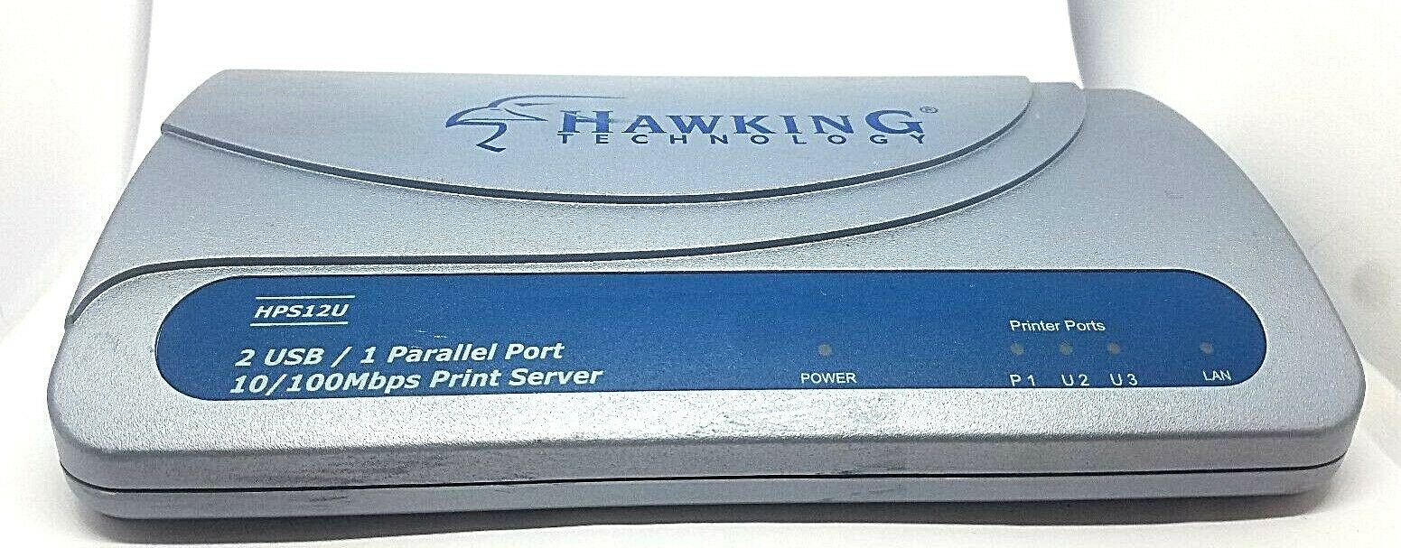 Hawking Technology HPS12U 2 USB and 1 Parallel Port Print Server