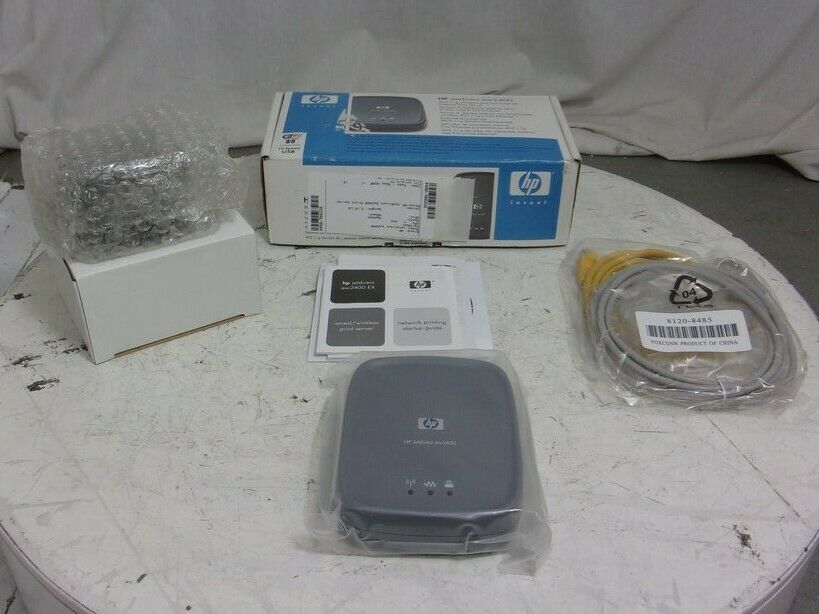 NEW SEALED BAG HP JetDirect ew2400 J7951A Wireless Print Server