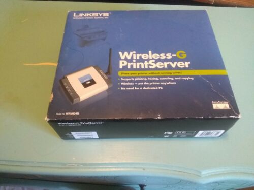 Cisco-Linksys WPSM54G Wireless-G Print Server
