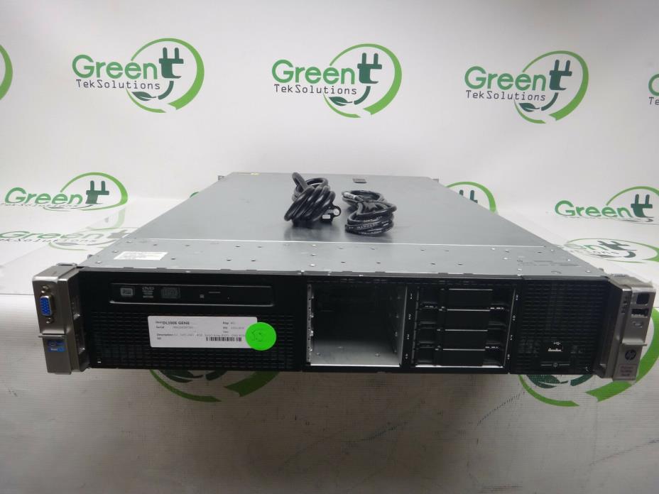 HP Proliant DL380P Gen8 2U 8-Bay SFF 2x E5-2630 2.3GHz 24GB RAM P420