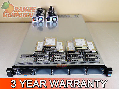 Dell R630 36-Core Server 2x E5-2699 v3 2.3GHz 128GB-16 10x 1.2TB H730P 10 Bay