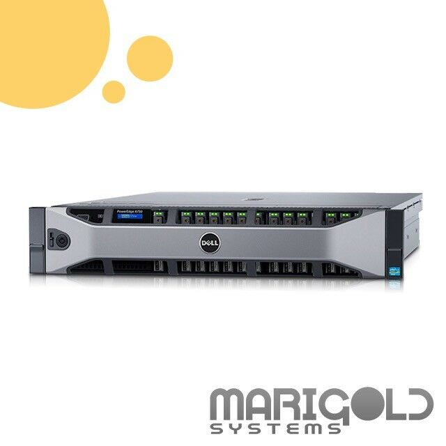 Dell PowerEdge R730 Server: 2x E5-2650 V3 Intel Xeon, 64GB RAM, 7x New 480GB SSD