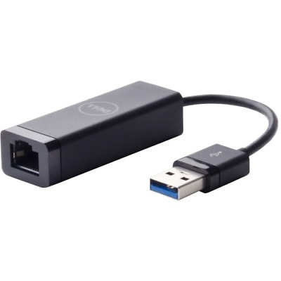 NEW DELL 470-ABBT Dell-IMSourcing DS USB 3 to Ethernet PXE - 3.0 1 Ports Twisted