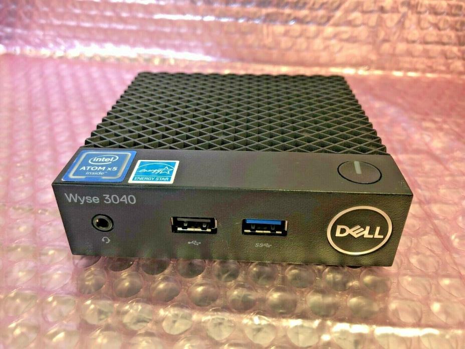 Dell Wyse 3040 Thin Client Quad Core Atom x5 Z8350 1.44 GHz 2GB No power adapter