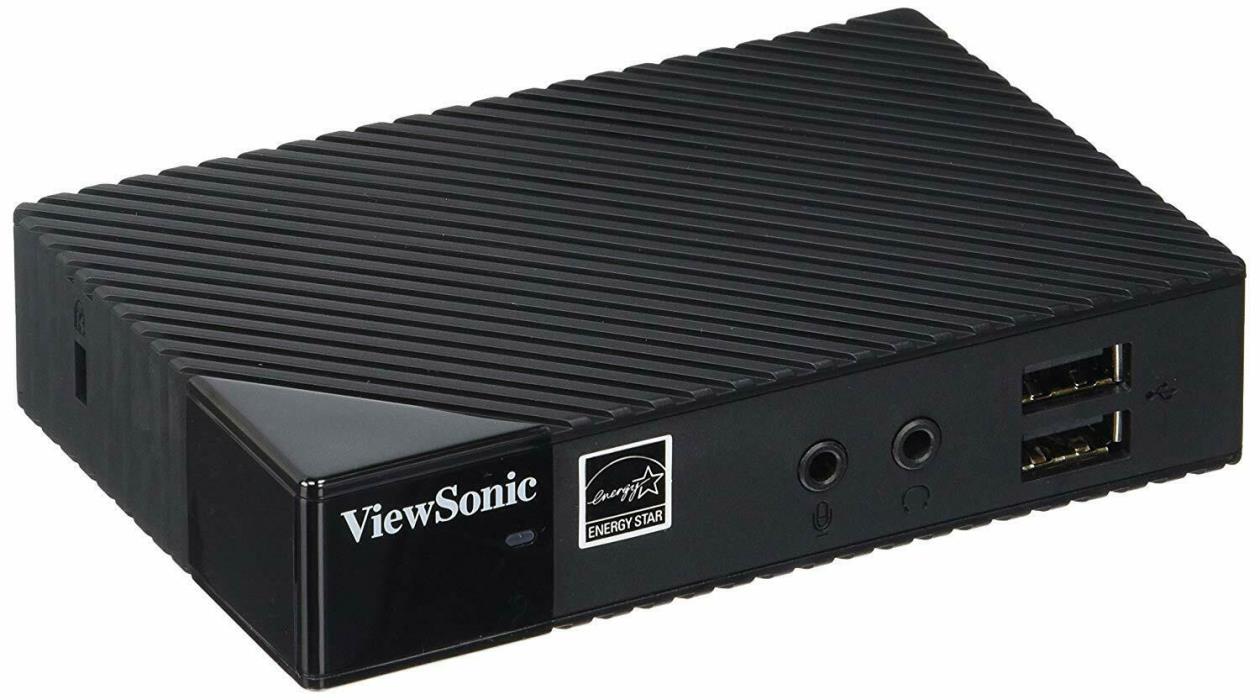 C Grade ViewSonic SC-U25_BK_US0-R Thin Client Microchip TAA Compliant - Refurbis