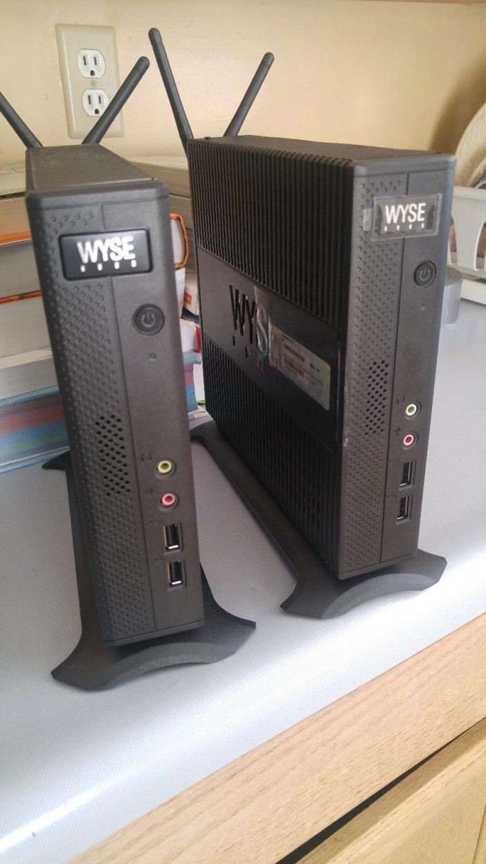 Lot of Two(2) Dell Wyse Z90D7 Thin Client -128GB SSD 3GB RAM, Win 7 Pro 64-bit