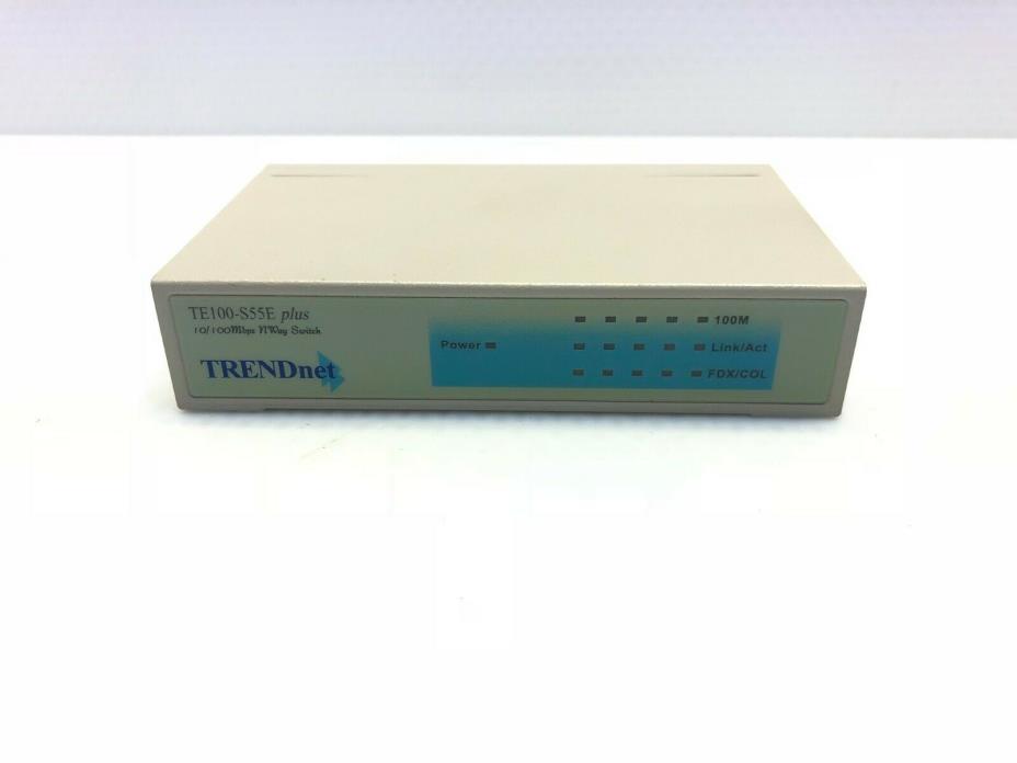 TRENDnet TE100-S55E Plus 10/100 mbps N Way Switch