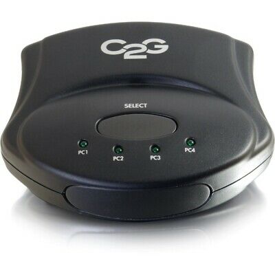 C2G 4-Port USB 2.0 Manual Switch