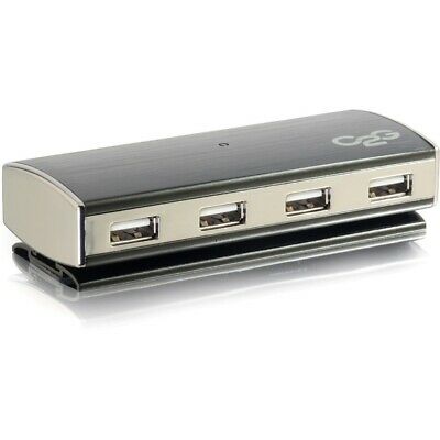 C2G 7-Port USB 2.0 Aluminum Hub for Chromebooks, Laptops, and Desktops