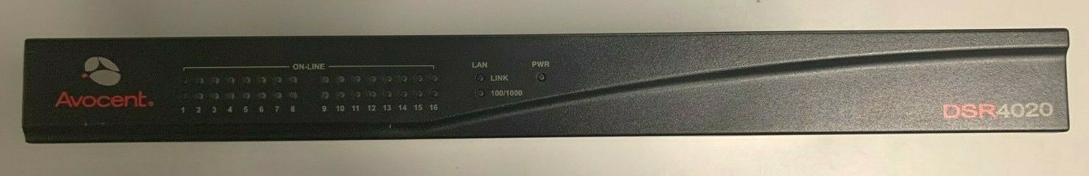 Avocent DSR4020 16 PORT 4-Digital 1-Local Users KVM Over IP Switch