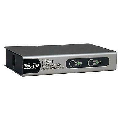 Tripp Lite B022-002-KT-R 2 Port Desktop Kvm Switch