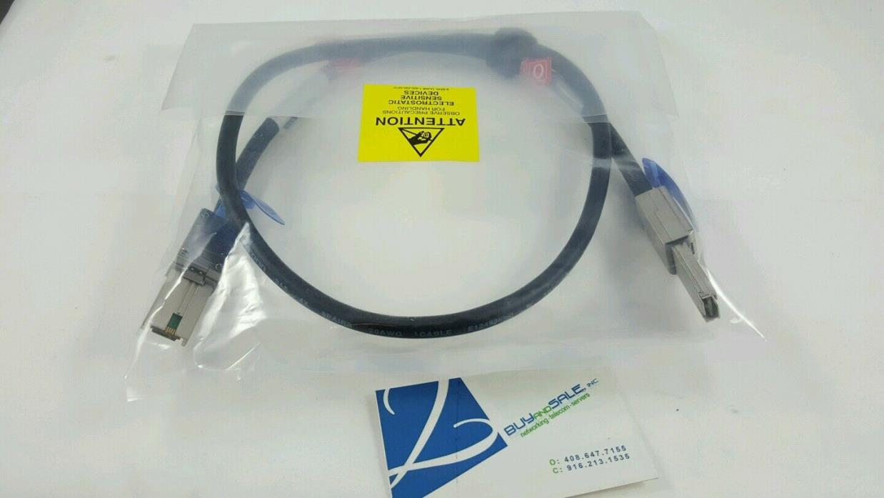 NEW - HP External SAS Mini-Mini Cable 1M 407344-002 SPN 408766-001