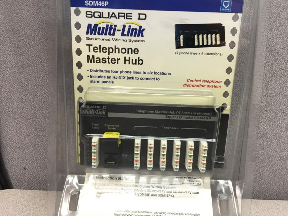 SQD SDM46P TELEPHONE MASTER HUB