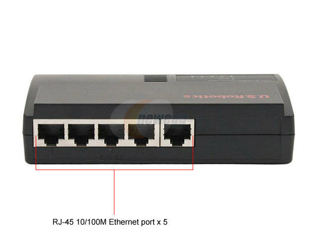 US Robotics 5-Port 10/100 Ethernet Switch USR7905