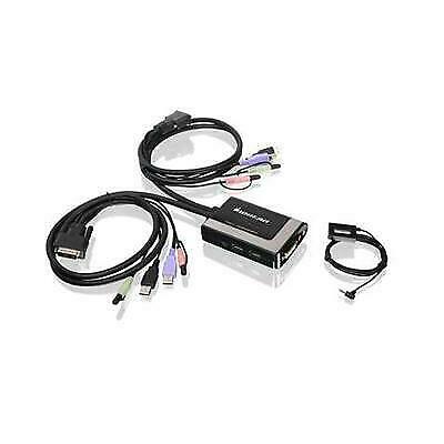 IOGear GCS932UB 2 port USB DVI D KVM w Audio